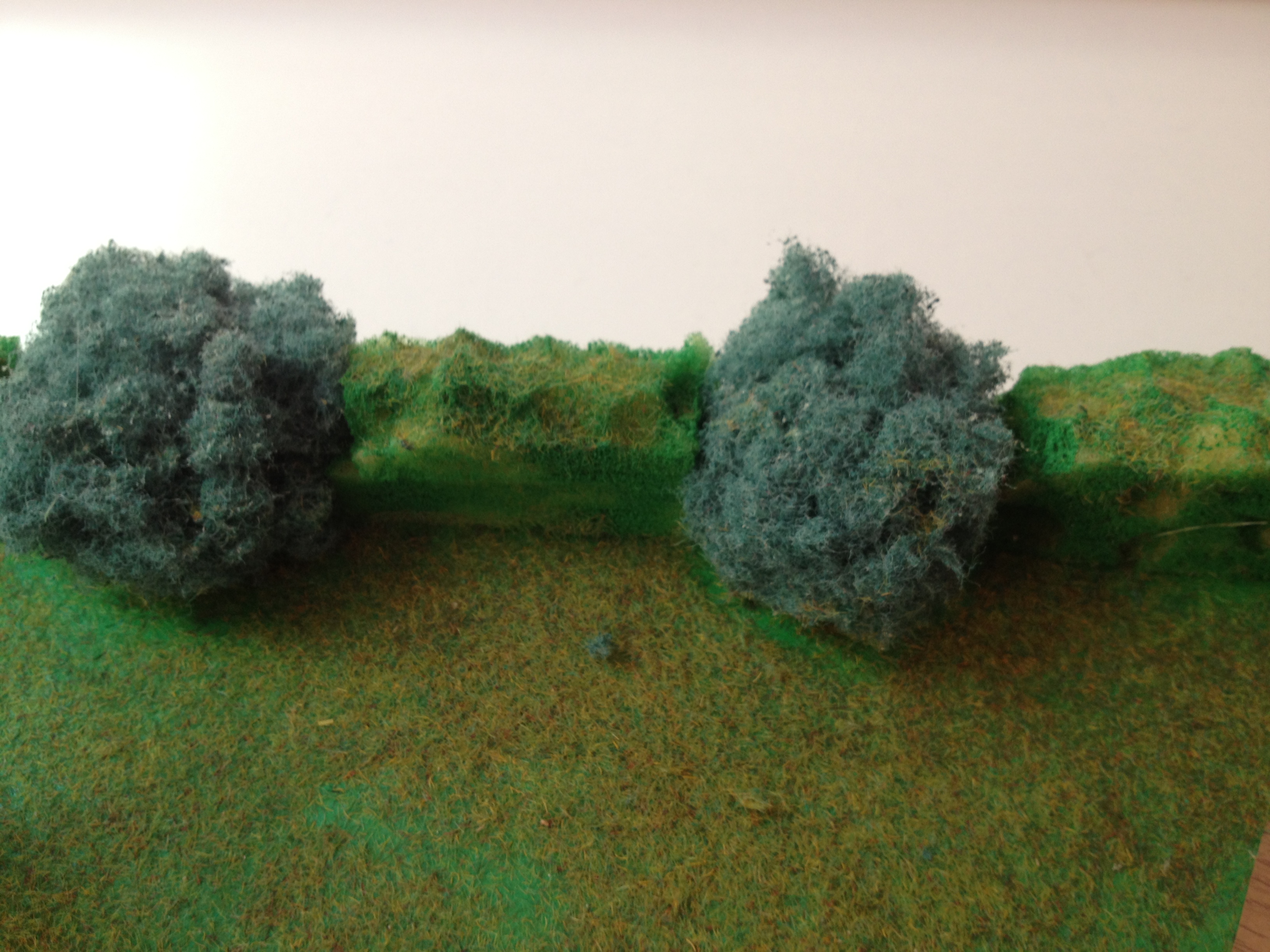 Sponge Green Foliage Granular pour les arbres modèles Bush Hedge DIY Scenic 